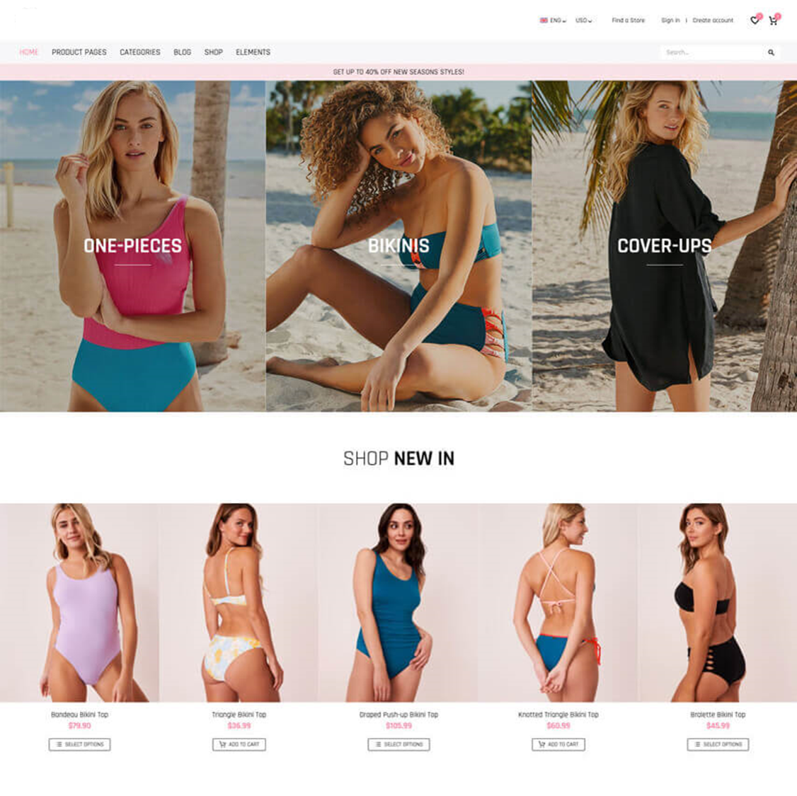 Home 6 swimwear